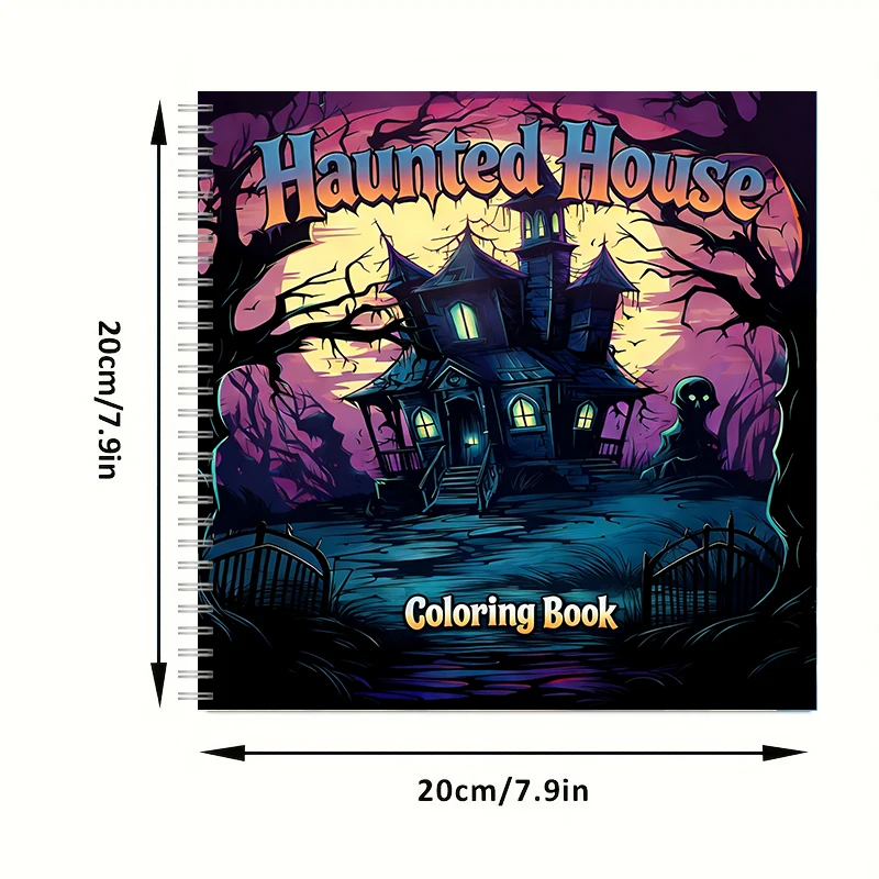 Haunted House Coloring Book fo - đánh giá và giá Chalk Bag